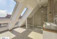 Modernes Wohnen im Altbau: Exklusiver Dachgeschossausbau mit Dachterrasse und Skyline-View!