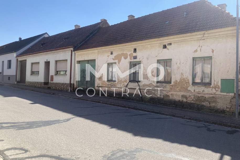 Großes Grundstück / 2.770m² mit einem Abrisshaus und einem Bauernhaus, Haus-kauf, 329.000,€, 2143 Mistelbach