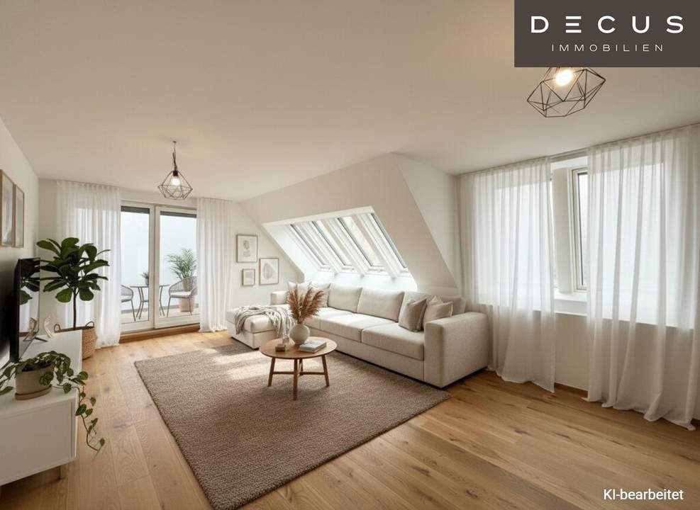 Stilvolle 3-Zimmer-Dachgeschosswohnung mit ruhiger Terrasse im Herzen der Leopoldstadt