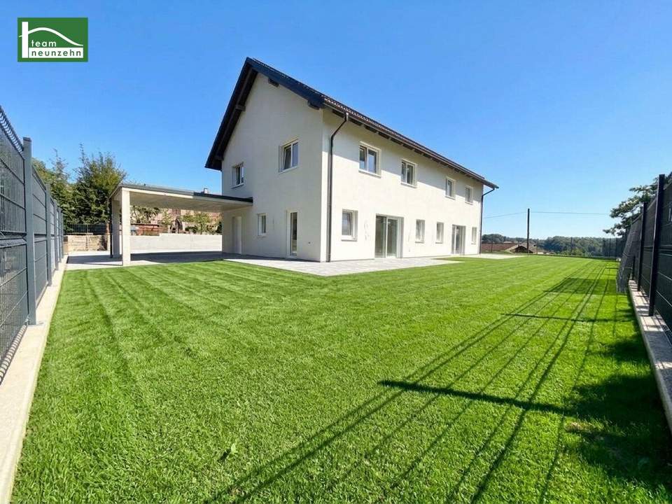 ERSTBEZUG IM GRÜNEN | MODERNE DOPPELHAUSHÄLFTE | ZIEGELMASSIVBAU | FAMILIENFREUNDLICHE LAGE