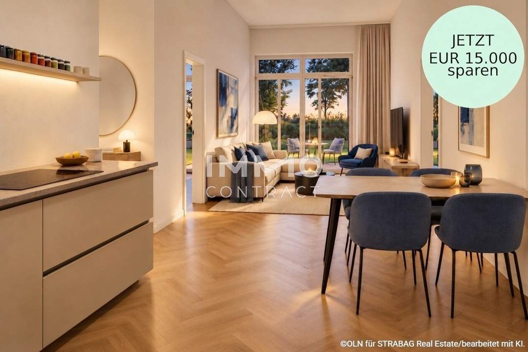 TOP-Gartenwohnung (provisionsfrei) im Neubau Erstbezug (zahlreiche Annehmlichkeiten)
