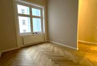 MÖLLWALDPLATZ, U1-NÄHE, 124 m2 ALTBAU, Wohnküche, 2 Zimmer, klimatisiert, 2 Bäder, Parketten, Loggia, 1. Liftstock, provisionsfrei