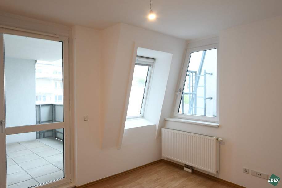Mitten im 8. Bezirk: Schöner 2 Zimmer-Neubau mit großem Balkon, Wohnung-miete, 1.475,00,€, 1080 Wien 8., Josefstadt
