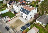 KLASSISCHE ELEGANZ. MODERNER LUXUS. | Exklusive Doppelhaushälften | Holzmassiv | Raumhöhen bis ca. 3 m | 7 Zimmer | Luftwärmepumpe, Wohnraumlüftung & Klima | Dachterrassen-Option | PKW-Stellplatz