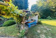 Idyllisches Feriengrundstück mit Holzhaus in Grünruhelage nahe Gleisdorf