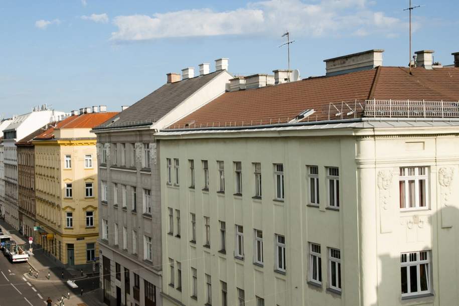 Baubewilligter Rohdachboden, Nähe Hütteldorfer Straße und Meiselmarkt, Wohnung-kauf, 290.000,€, 1150 Wien 15., Rudolfsheim-Fünfhaus