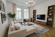 Stilvolle 146 m² Altbauwohnung mit 4 Zimmer + Wohnküche - Fischgrätparkett & Balkon in Bestlage