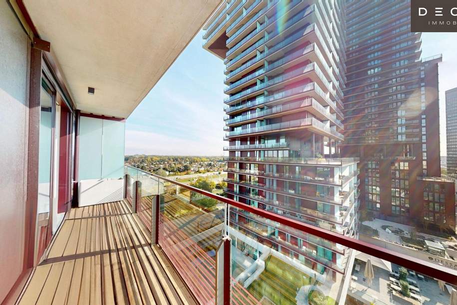 WOHNEN IM TRIIIPLE | 9.OG MIT PRATERBLICK | ROOFTOP-POOL, Wohnung-kauf, 385.000,€, 1030 Wien 3., Landstraße