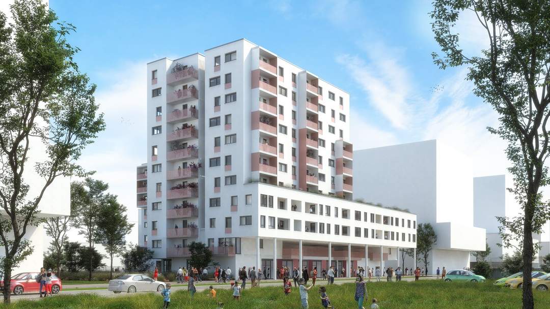 Stilvolles Wohnen in Wien: Moderne Erstbezug-Wohnung mit Loggia und top Ausstattung für nur 701,85 € Miete!