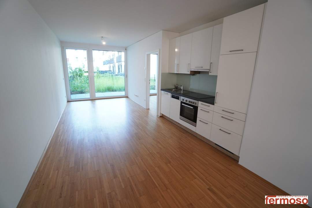 2-Zimmer-Wohnung mit Eigengarten – sofort beziehbar