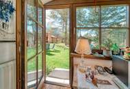 Tirolerhaus mit großem Garten, Pool und Baugrund – attraktive Lage in Scharnitz-Gießenbach