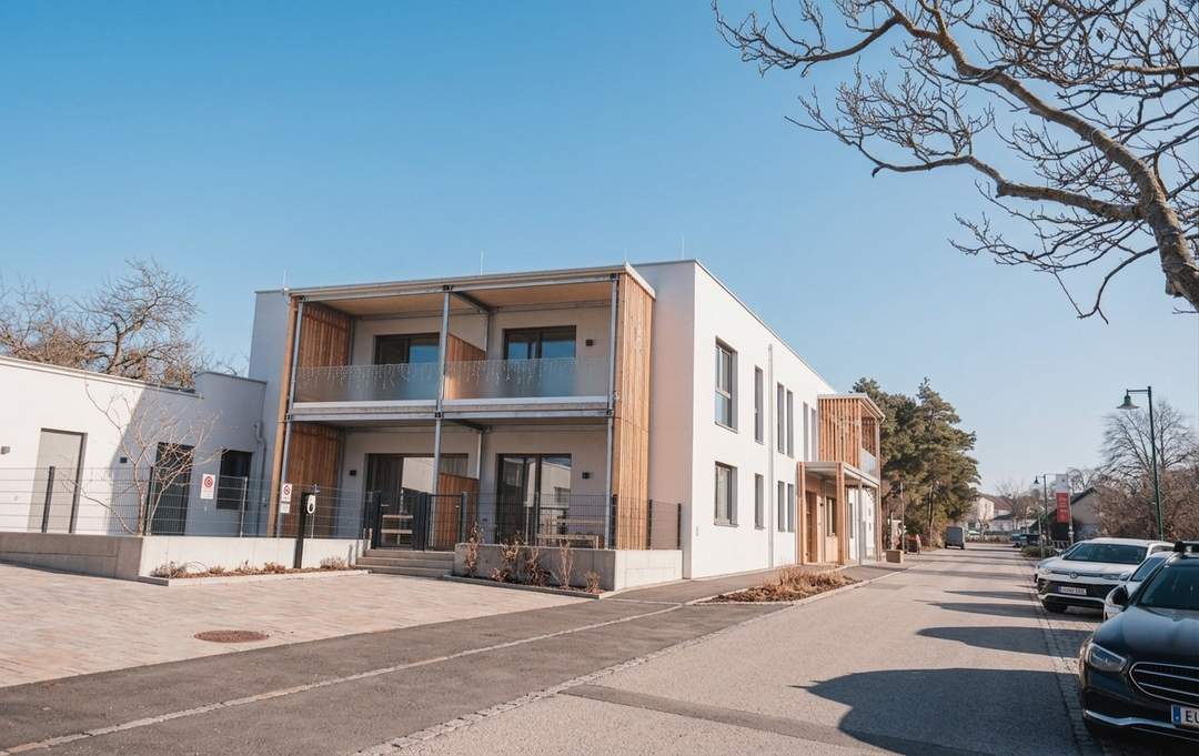 Exklusive Wohnung mit großem Balkon im Kellerviertel von Purbach!