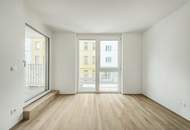 ERSTBEZUG >> bodentiefe Fenster in westseitiger Anlegerwohnung mit Loggia >> TOP LAGE