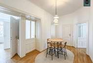 Büro: Stilvolles Altbauobjekt mit Klopfbalkon beim Währinger Schubertpark!