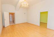 2-Zimmer-Altbauwohnung mit Gewölbedecken – mit optionalem AUTOSTELLPLATZ-voller Potenzial – im 2. Bezirk Karmeliterviertel