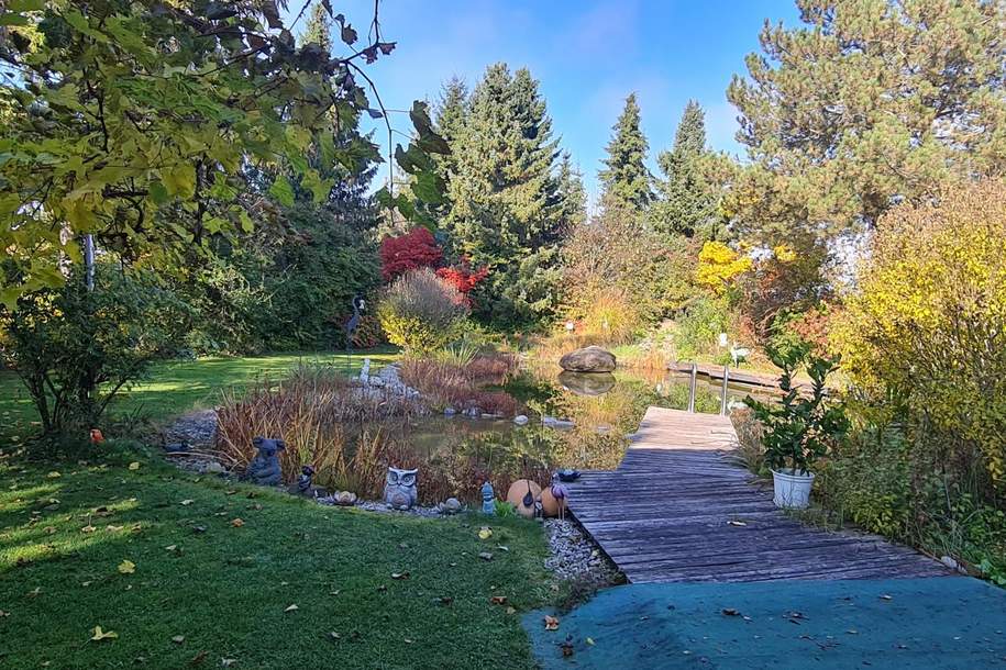 Ein Ort wie kein anderer – Ihr Rückzugsort mit eigenem Gartenparadies und Naturteich, Haus-kauf, 432.000,€, 9150 Völkermarkt