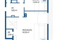 Gepflegte Maisonette-Wohnung in Zentrumsnähe