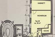 Perfekte Anlegerwohnung! Dachgeschoß-Garconniere mit Lift