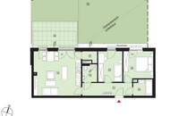 3-Zimmerwohnung mit 150m² Garten