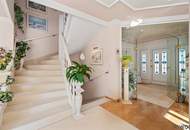 Private Estate Villa mit Fernblick | Privatwald | Virtual Tour | 4.200m2 Garten | 25 min. in den 1. Bezirk | Pool & Sauna