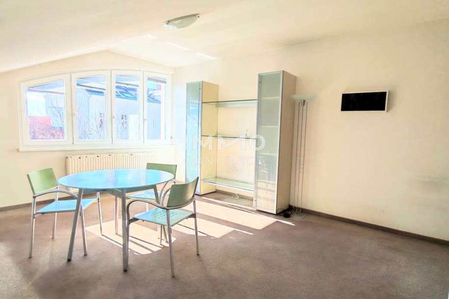 Zentrumsnah wohnen, Ruhe genießen – Helle 3-Zimmer-Dachgeschoß-Wohnung mit Gartenblick, Wohnung-kauf, 298.000,€, 2500 Baden