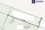 Gelegenheit: 500 m² Grundstück in ruhiger Sackgasse in Wien-Nähe in Deutsch Wagram – mit freiem Blick ins Grüne und unverbautem Gegenüber!