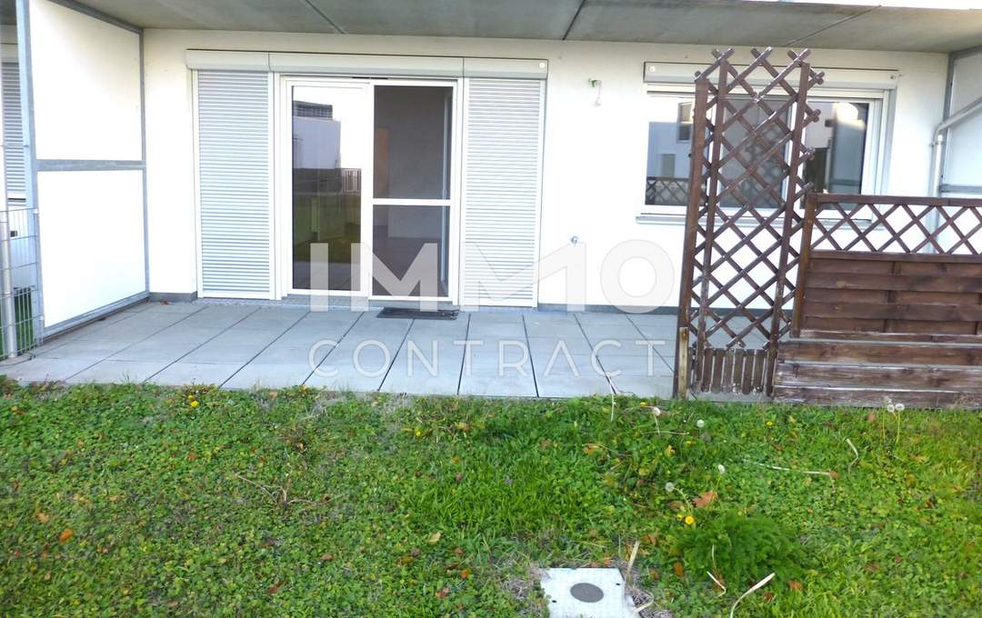 Gartenwohnung mit Loggia am Stadtrand