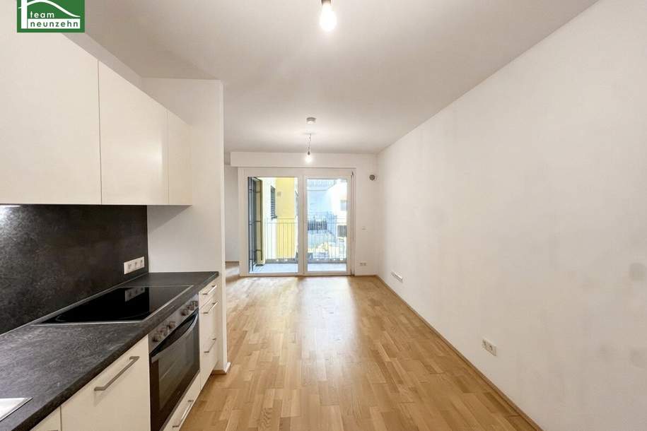 LEO 131 - Hofseitige Neubau-Wohnung mit Loggia! Rasche Anbindung nach Floridsdorf und viel Grün in der Nähe!, Wohnung-miete, 799,00,€, 1210 Wien 21., Floridsdorf