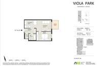Viola Park – Ihre Wohlfühloase am Laaer Berg - 2-Zimmer-Wohnung mit Balkon