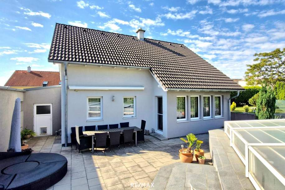 PALMEN, POOL und BARBEQUE, Haus-kauf, 695.000,€, 2440 Bruck an der Leitha