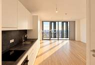49. Etage – Exklusives City-Studio im DC2 Tower mit Loggia und Fernblick