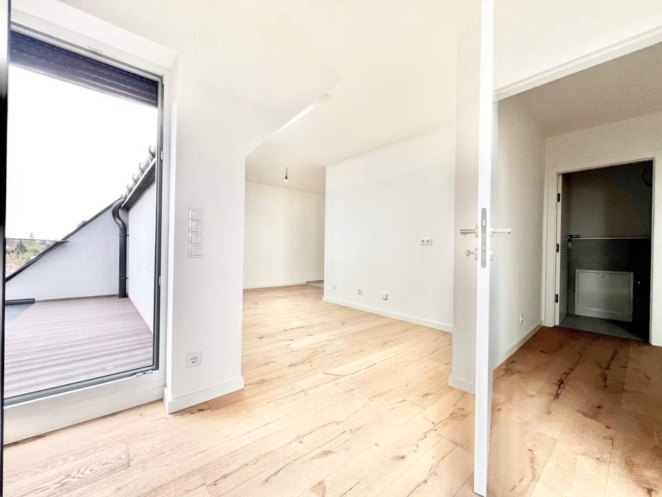 Nahe U2: Grünruhelage I Balkon, Terrasse oder Garten I Lift I Erstbezug I Fußbodenheizung I Luft-Wasser-Wärmepumpe