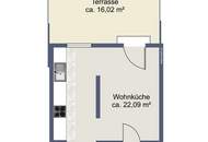 Moderne Singlewohnung als perfekte Anlage
