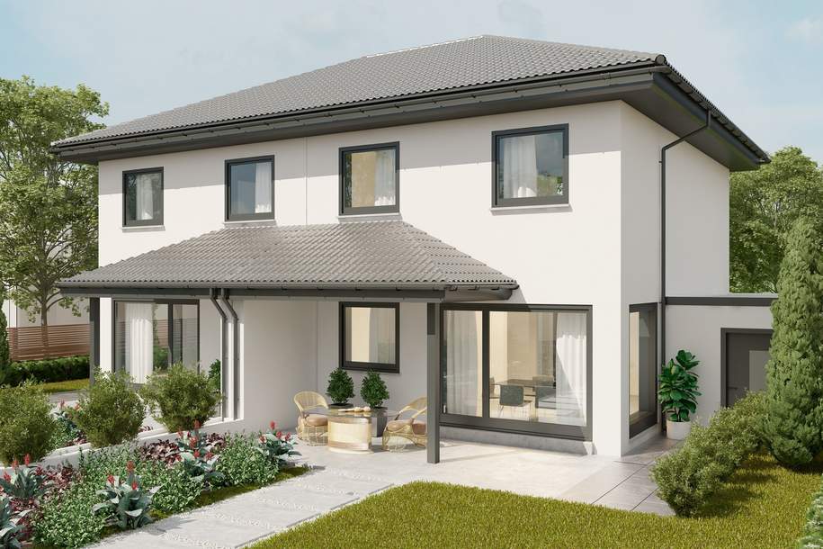 Zwei Seiten, ein Stil – Die besondere Doppelhaushälfte, Haus-kauf, 544.421,€, 6781 Bludenz