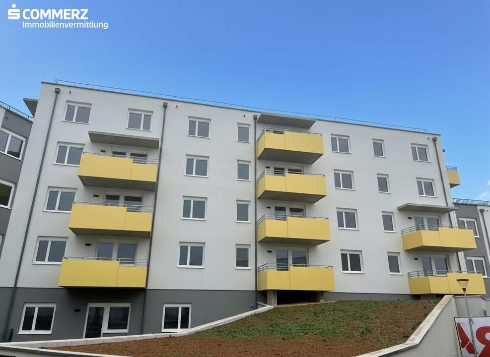 Urbaner Balkonblick