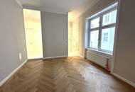 MÖLLWALDPLATZ, U1-NÄHE, 124 m2 ALTBAU, Wohnküche, 2 Zimmer, klimatisiert, 2 Bäder, Parketten, Loggia, 1. Liftstock, provisionsfrei