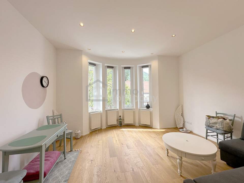 Exklusive Singlewohnung mit Garten – top saniert, komplett eingerichtet & nur 30 Minuten nach Wien
