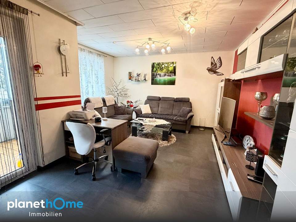 Gepflegte 4-Zimmerwohnung mit hübscher Loggia