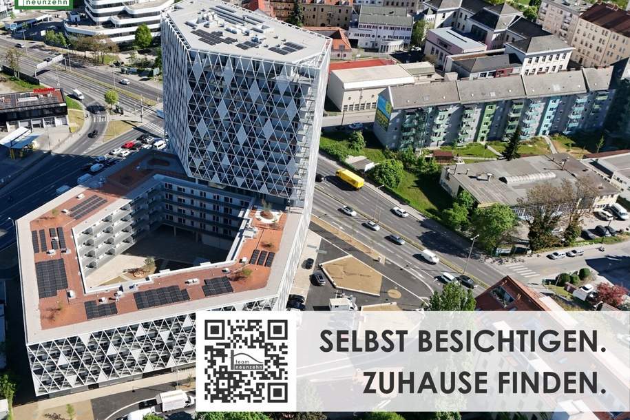 Urbaner Wohntraum über den Dächern von Graz – Sichern Sie sich Ihre Erstbezugswohnung mit Weitblick, Wohnung-miete, 795,01,€, 8020 Graz(Stadt)