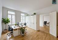 Büro: Stilvolles Altbauobjekt mit Klopfbalkon beim Währinger Schubertpark!