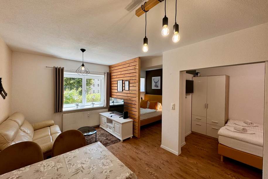 Kurzzeitmiete: Möblierte Wohnung mit 2 Schlafnischen – Ideal für Mitarbeiter, Wohnung-miete, 990,00,€, 5700 Zell am See