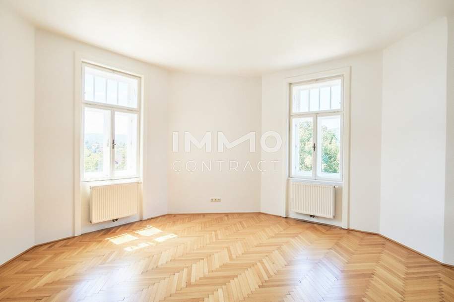 Repräsentative 4-Zimmer-Wohnung mit Ausblick - unbefristet - 2. Stock ohne Lift, Wohnung-miete, 1.500,00,€, 2500 Baden