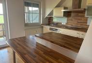 Helle Maisonettewohnung am Sackgassenende in Ruhelage mit Balkon samt Freisicht