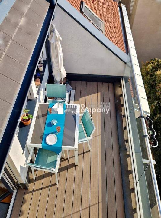 Moderne Dachgeschoss - Maisonette im 3. Bezirk: 4 Zimmer, Balkon & große Terrasse – Ihr Traumzuhause mit Blick über Wien