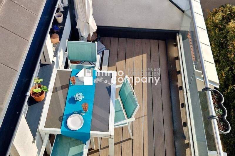 Moderne Dachgeschoss - Maisonette im 3. Bezirk: 4 Zimmer, Balkon &amp; große Terrasse – Ihr Traumzuhause mit Blick über Wien, Wohnung-kauf, 890.000,€, 1030 Wien 3., Landstraße