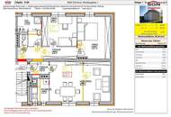 Dürnkrut - große 3-Zimmer Wohnung, Heizkosten inkludiert!