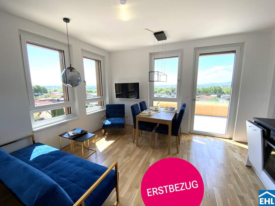 Möblierte 3 Zimmer Wohnung mit Balkon!