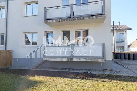 Neuwertige - Mietwohnung mit 75 m² im EG - Balkon u. Garten in Wieselburg, Wohnung-miete, 890,00,€, 3250 Scheibbs