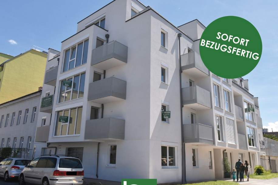 Erstbezug in 1210 Wien: Moderne 2-Zimmer Wohnung - Nähe U6 Station Floridsdorf Trillerpark, SCN Nord &amp; KH Floridsdorf, Wohnung-miete, 884,04,€, 1210 Wien 21., Floridsdorf