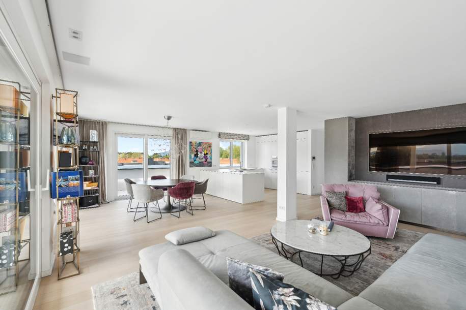 Penthouse mit XL-Dachterrasse samt 360° Blick!, Wohnung-kauf, 2.285.000,€, 5020 Salzburg(Stadt)